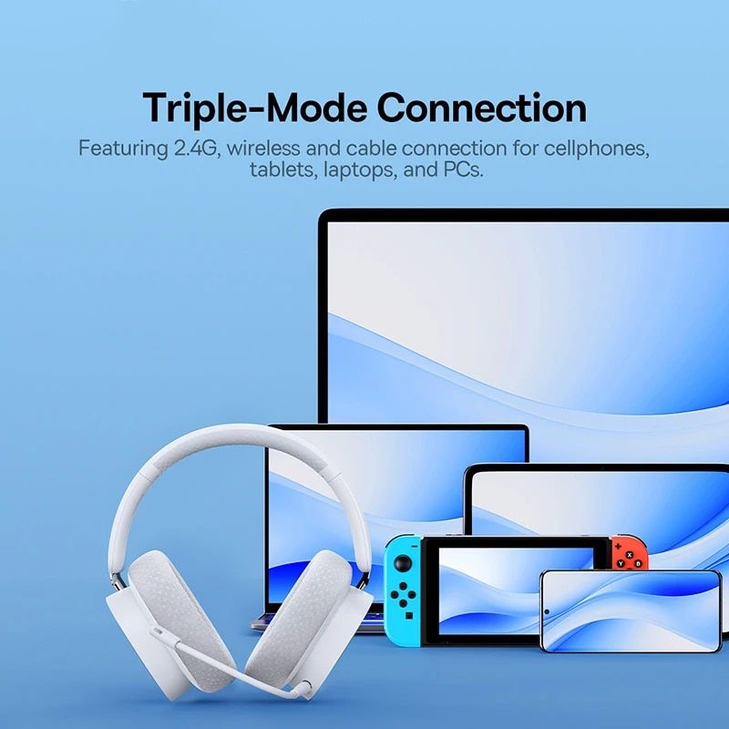 Over-Ear Wireless Gaming Headphones with Mic - Image 5