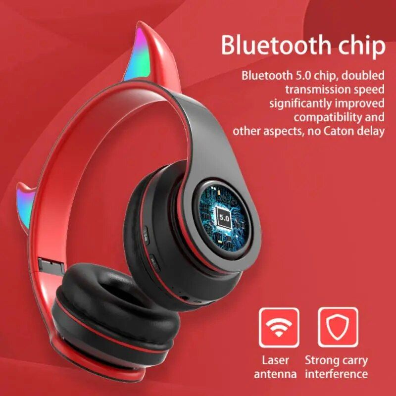Wireless Gaming Earbuds with Colorful Gradient Lights & Extended Battery Life - Image 5