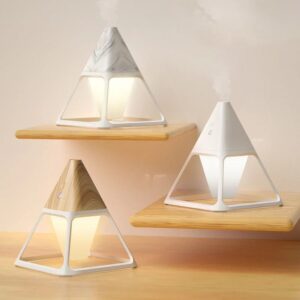 USB Pyramid Air Humidifier & Essential Oil Diffuser