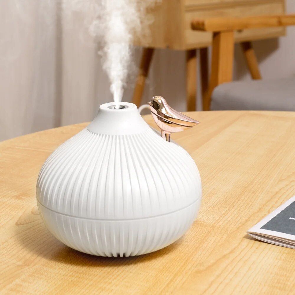 Compact Ultrasonic USB Humidifier with LED Night Light & Aroma Diffuser - Image 7