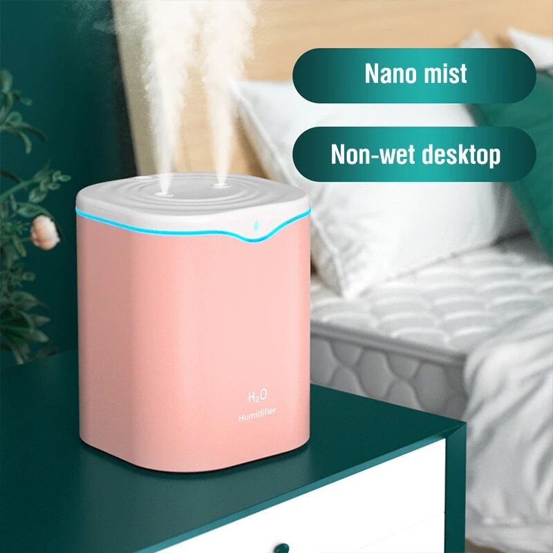 2000ML USB Dual-Spray Aromatherapy Diffuser & Cool Mist Humidifier - Image 3