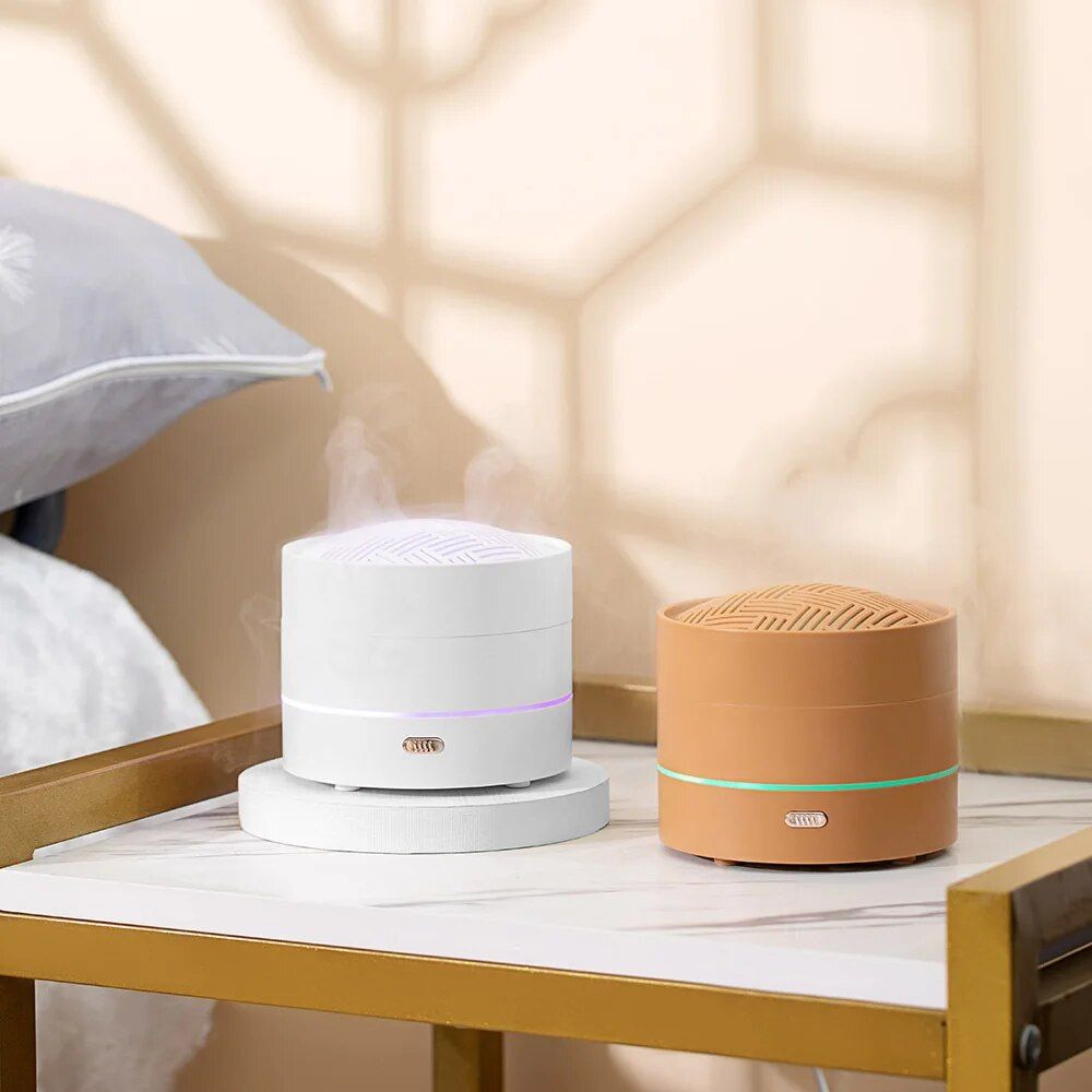 200ML Cute Steamer Bun Shape Essential Oil Diffuser with USB Night Light & Mini Humidifier - Image 5