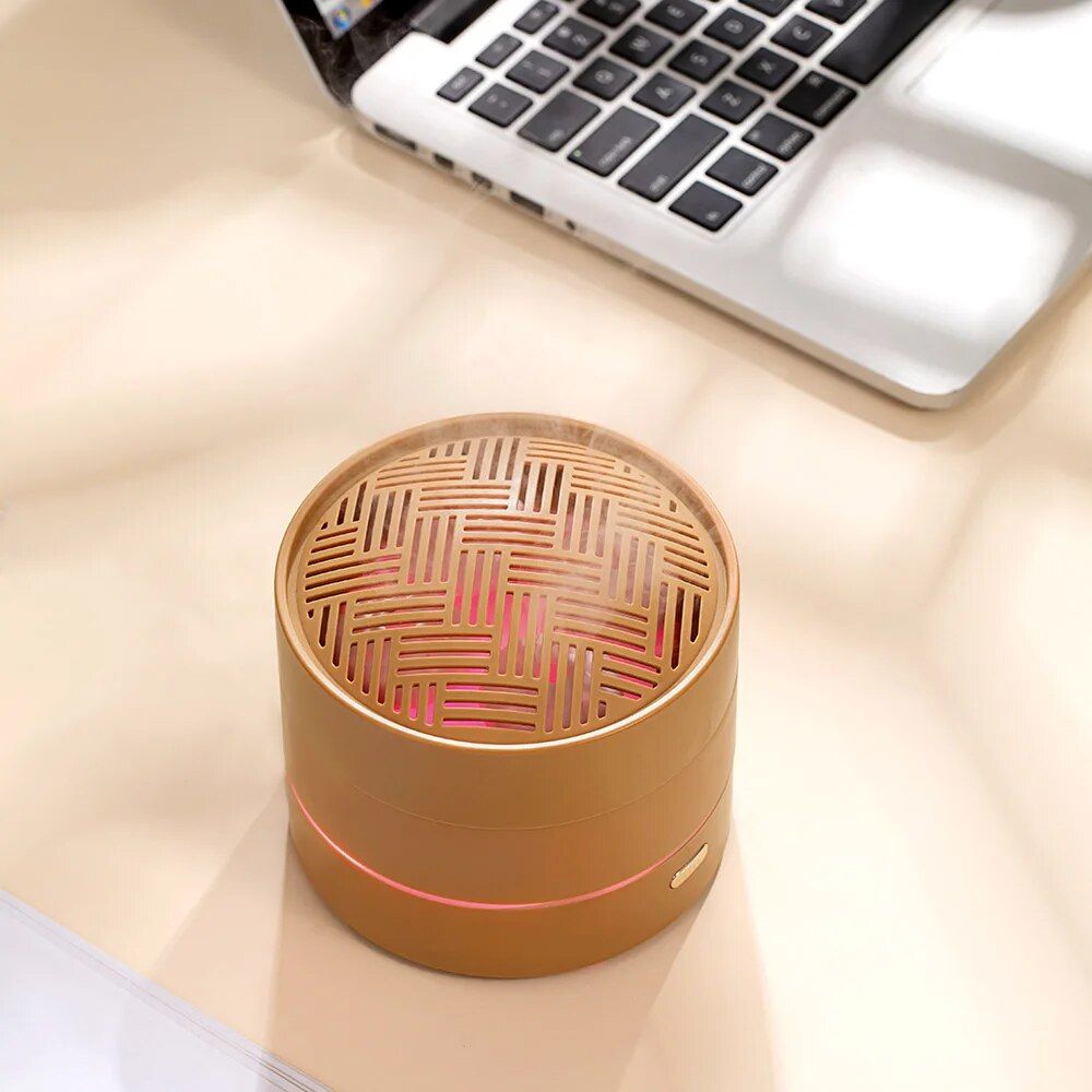 200ML Cute Steamer Bun Shape Essential Oil Diffuser with USB Night Light & Mini Humidifier - Image 6