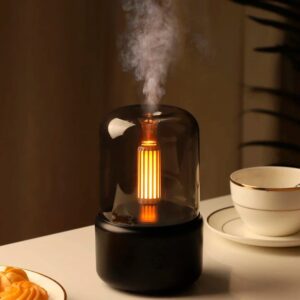 Portable Aroma Diffuser & Humidifier with Ambient Night Light