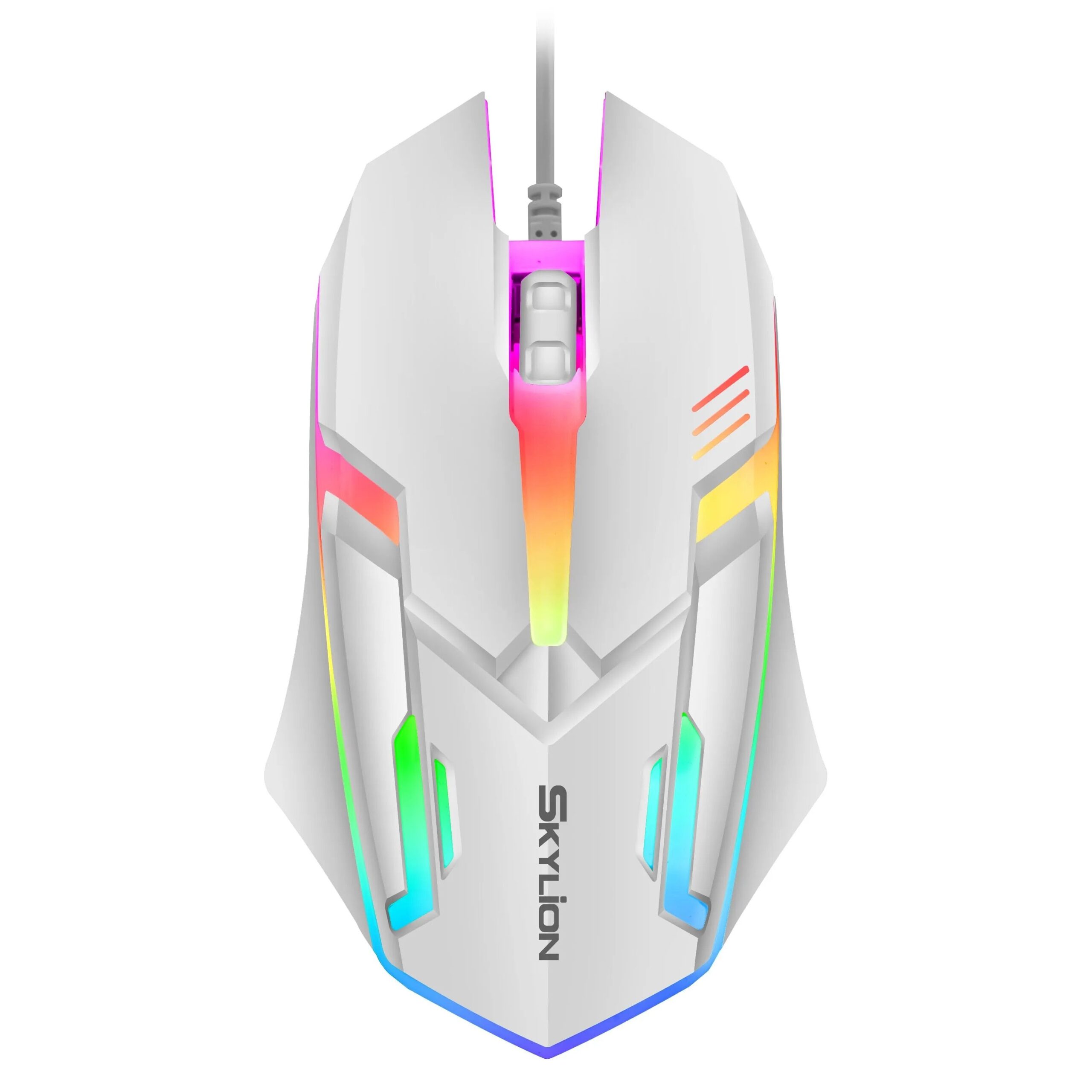 Wired 3-Button Gaming & Office Mouse with Colorful Lighting for Windows and IOS - Image 2