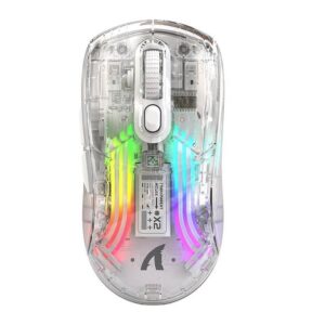 Wireless RGB Backlit Gaming Mouse - Rechargeable Bluetooth & 2.4G Connectivity