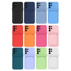 Card Slot Phone Case for Samsung Galaxy S20-S23 Series & Note 10-20 Ultra