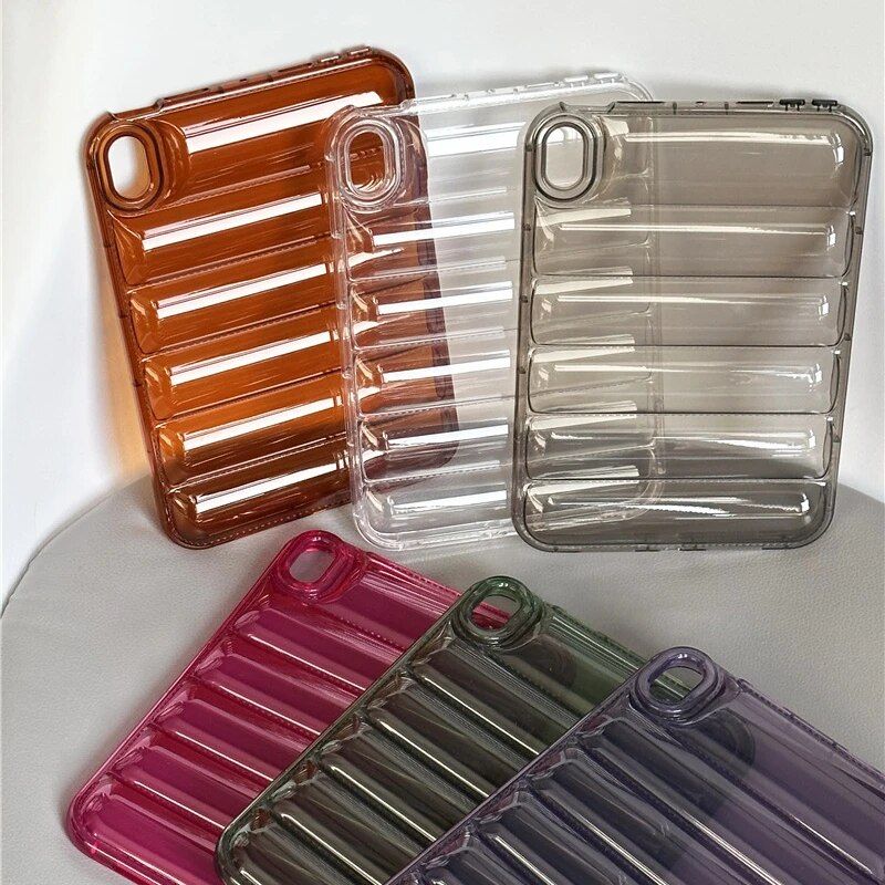 Transparent Silicone Tablet Case for Multiple iPad Models - Image 3