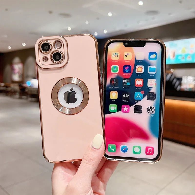 Luxury Plated Shockproof Silicone Case for iPhone 11 to iPhone 15 Series - Image 4