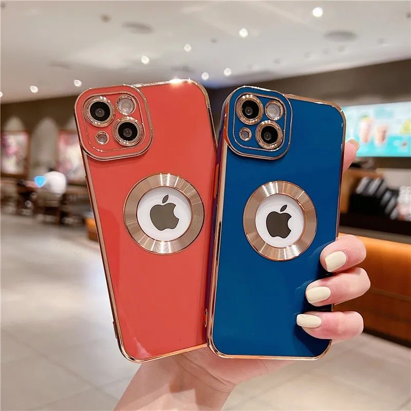 Luxury Plated Shockproof Silicone Case for iPhone 11 to iPhone 15 Series - Image 3