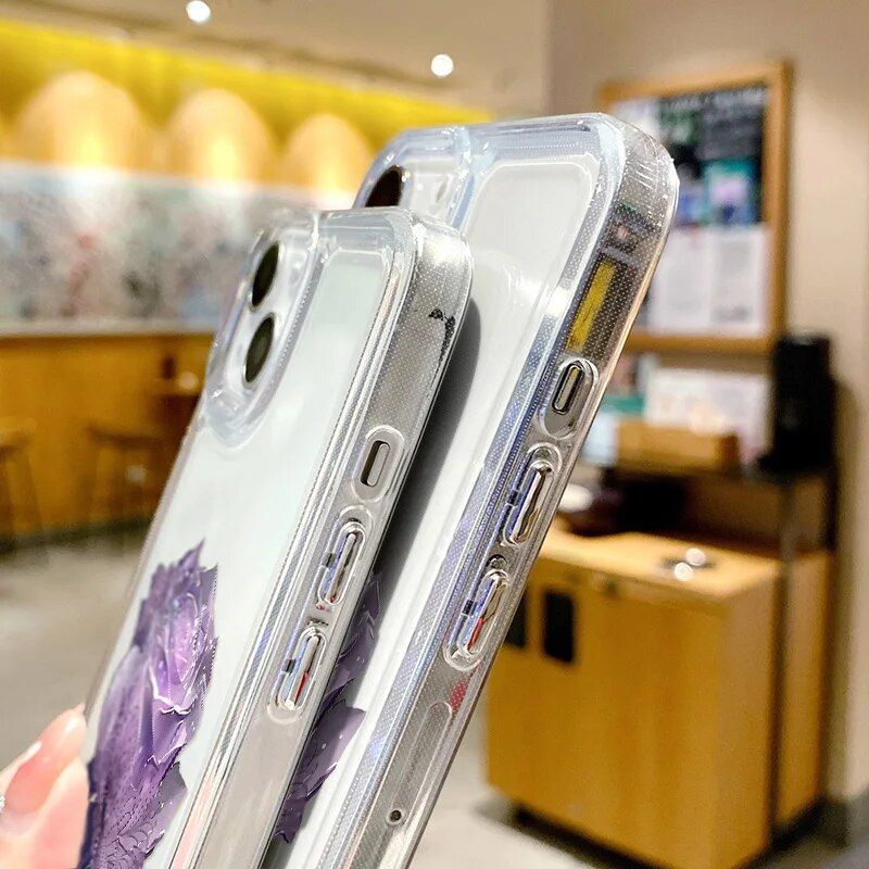 Samsung Floral Oil Painting Lightweight Silicone Cover - Image 7