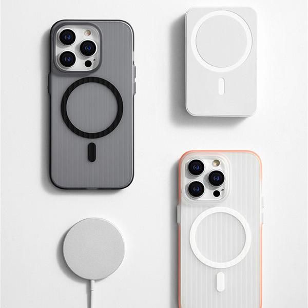 Corrugated Pattern Magnetic Wireless Charge Case - Image 3