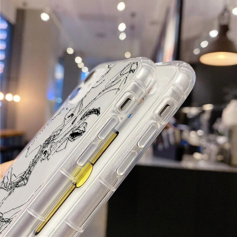 iPhone 15 Pro Max & Series Abstract Line Art Silicone Case - Image 7