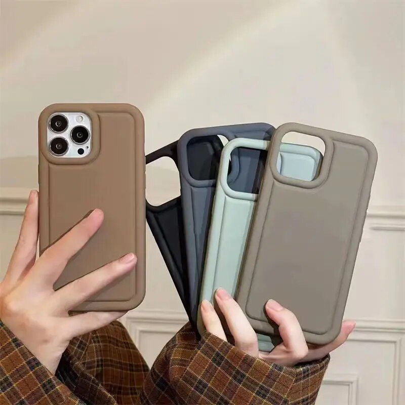Universal Solid Color Silicone Phone Case for Samsung Galaxy Series - Image 3