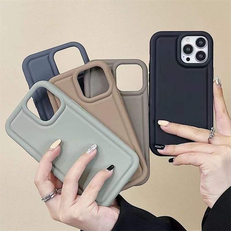 Universal Solid Color Silicone Phone Case for Samsung Galaxy Series