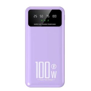 50,000mAh 100W Super Fast Charging Portable Power Bank with Dual LED & Digital Display
