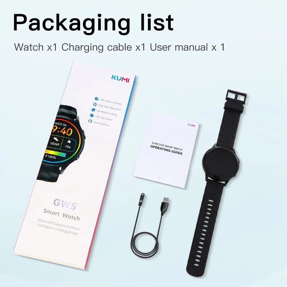 Advanced Smart Watch with 1.39" TFT Display, NFC & 100+ Sports Modes - Image 7