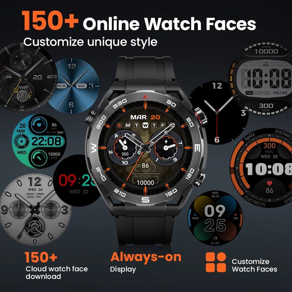 Smartwatch R8 with 1.43'' AMOLED HD Display - Sport Edition - Image 5