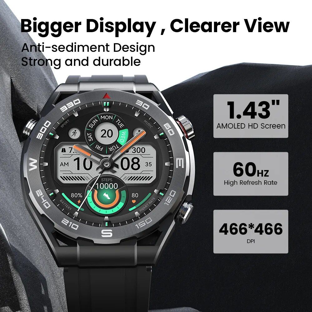 Smartwatch R8 with 1.43'' AMOLED HD Display - Sport Edition - Image 3