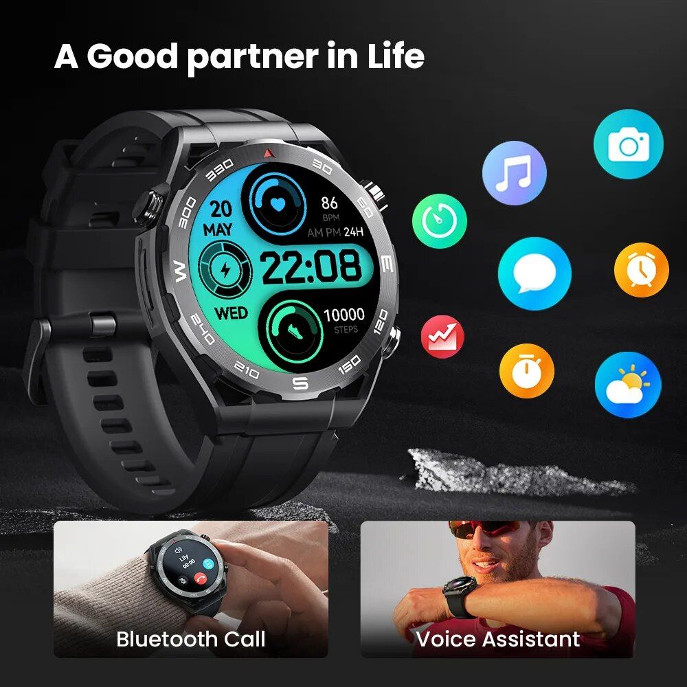 Smartwatch R8 with 1.43'' AMOLED HD Display - Sport Edition - Image 7