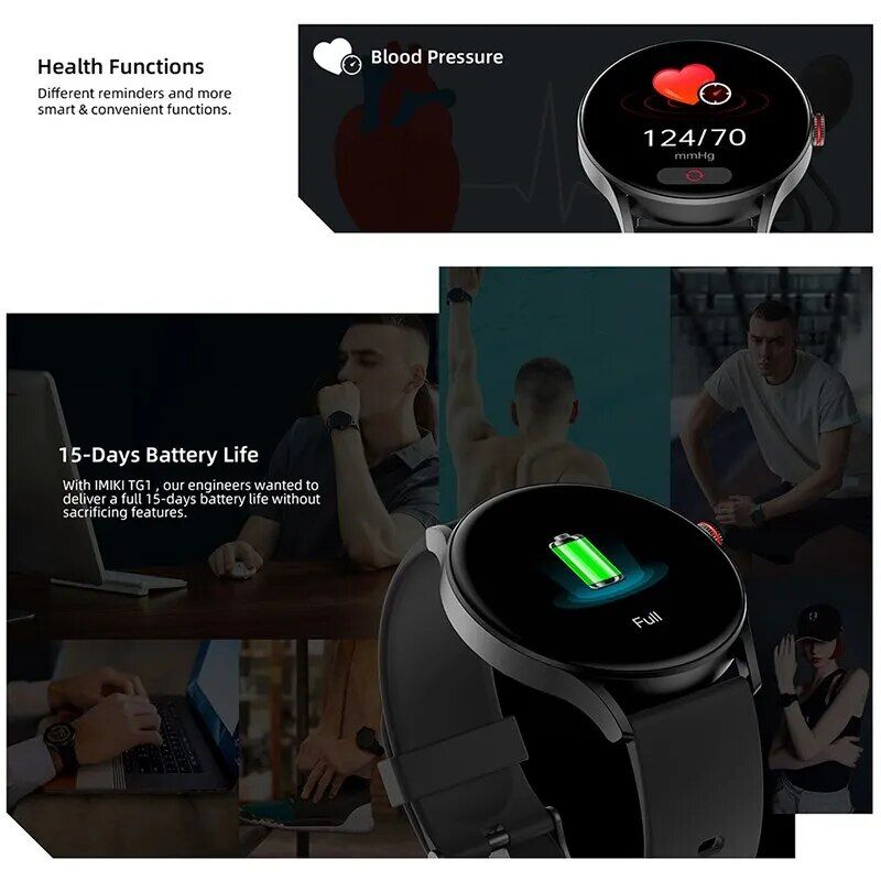 Ultra HD AMOLED Smartwatch with Long Battery Life & Bluetooth Calling - Image 7