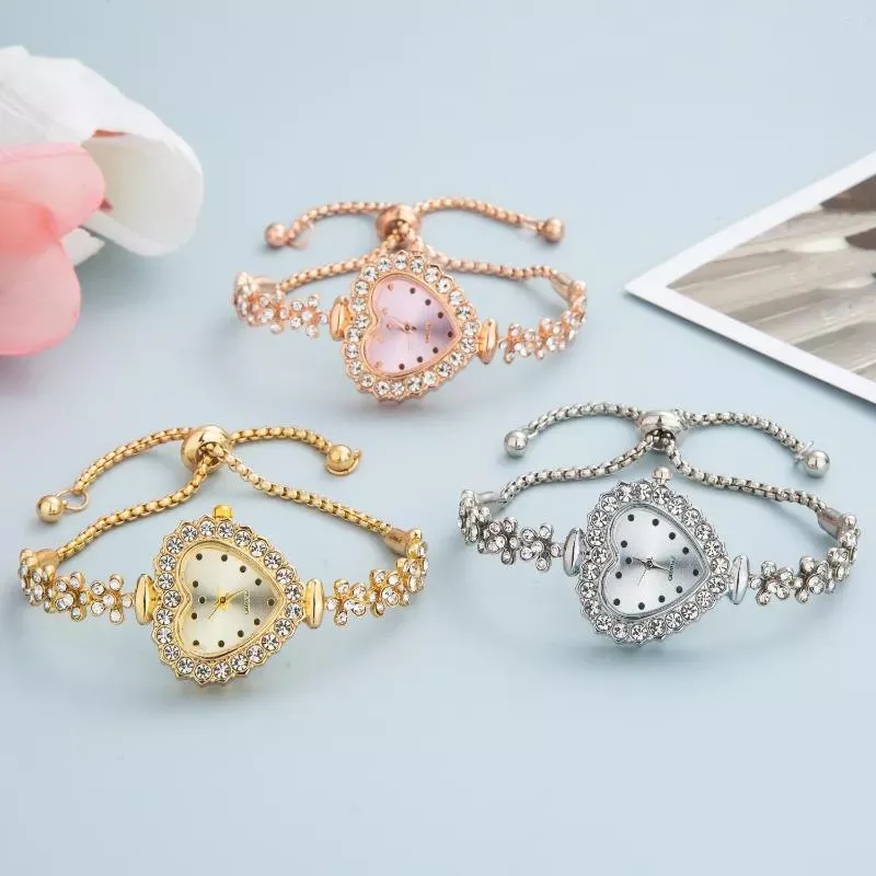 Luxury Crystal Diamond Ladies Quartz Watch - Image 5