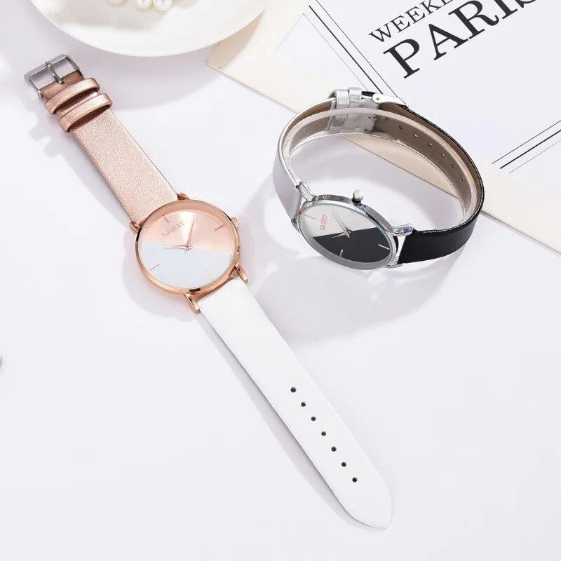 Elegant Dual-Tone Quartz Ladies Watch - Image 5