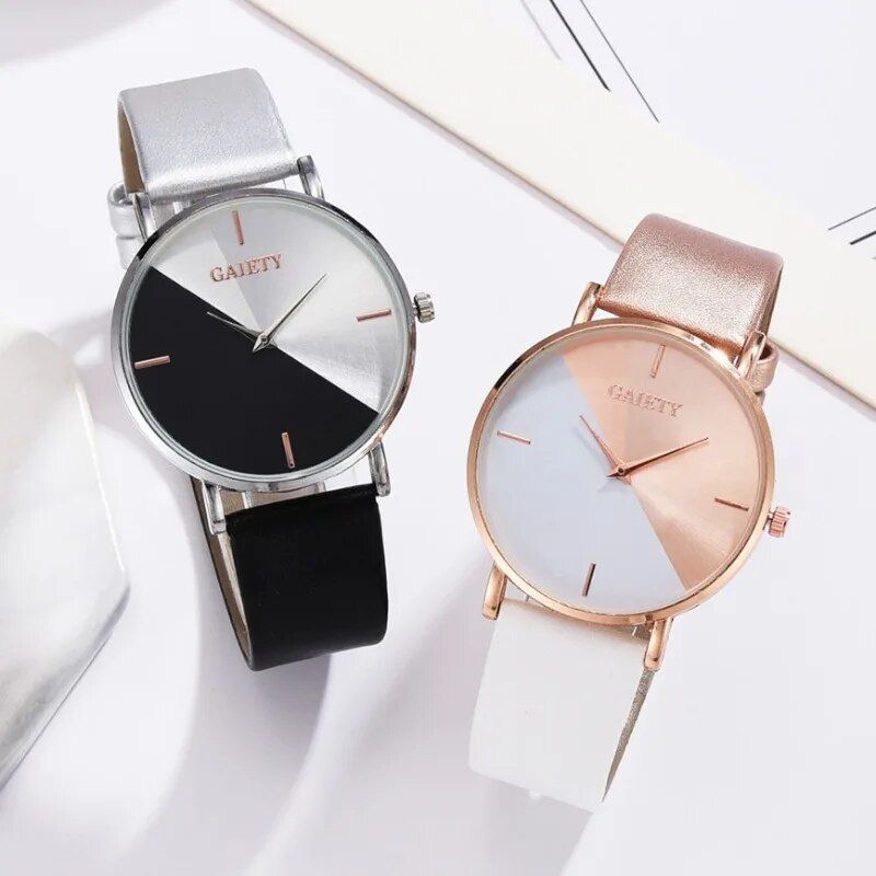 Elegant Dual-Tone Quartz Ladies Watch - Image 4