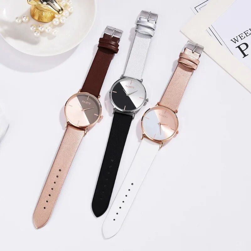 Elegant Dual-Tone Quartz Ladies Watch - Image 6