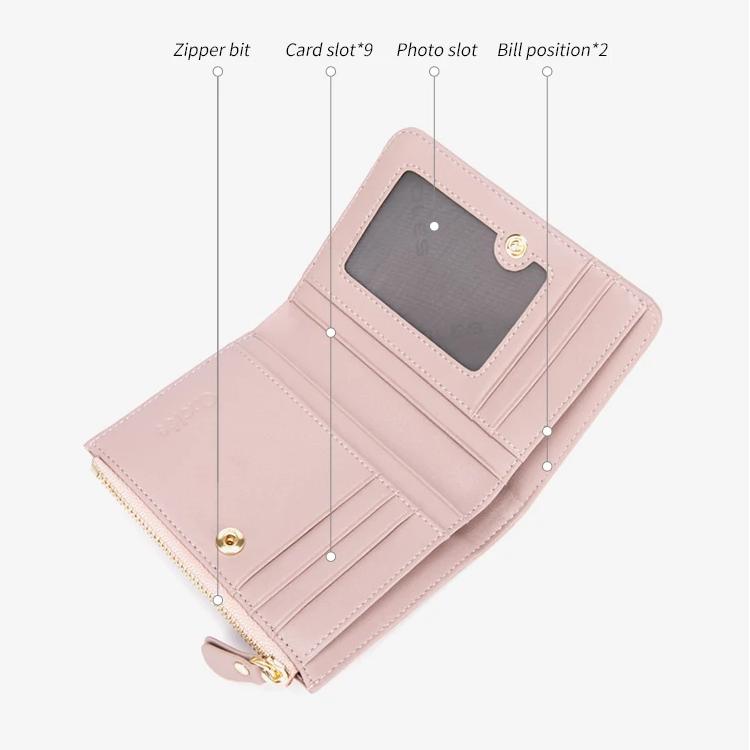 Chic Crocodile Pattern Leather Wallet for Women - Image 5