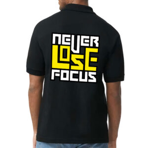 Never Lose Focus Jersey Sport T-Shirt - Inspirational T-Shirt - Printed Sport Tee