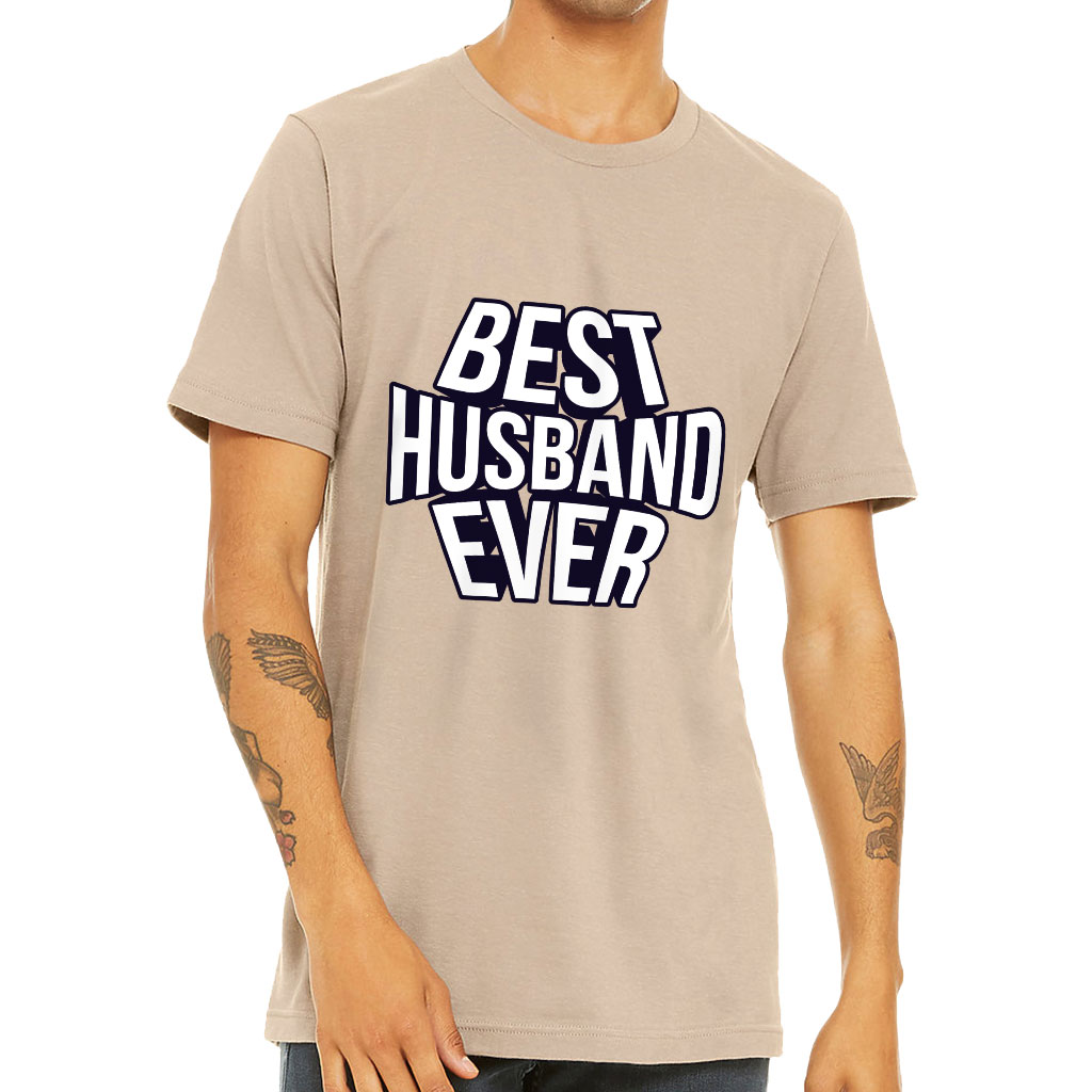Best Husband Ever Short Sleeve T-Shirt - Best Design T-Shirt - Cool Short Sleeve Tee - Image 2
