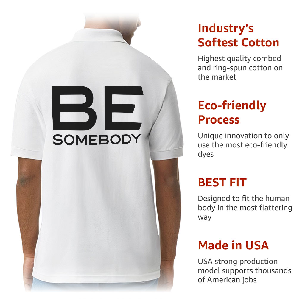 Be Somebody Jersey Sport T-Shirt - Motivational T-Shirt - Cool Printed Sport Tee - Image 6