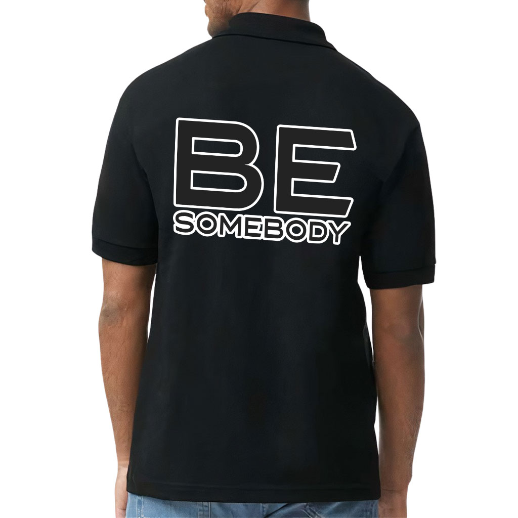 Be Somebody Jersey Sport T-Shirt - Motivational T-Shirt - Cool Printed Sport Tee - Image 2