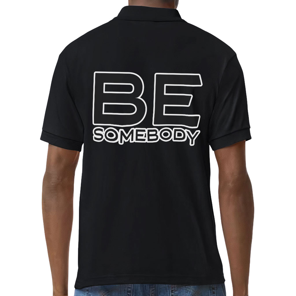 Be Somebody Jersey Sport T-Shirt - Motivational T-Shirt - Cool Printed Sport Tee - Image 3