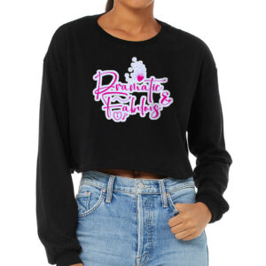 Dramatic Cropped Long Sleeve T-Shirt - Fabulous Women's T-Shirt - Cute Long Sleeve Tee