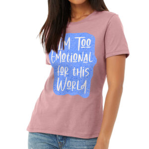 Cool Design Women's T-Shirt - Quotes T-Shirt - Graphic Relaxed Tee