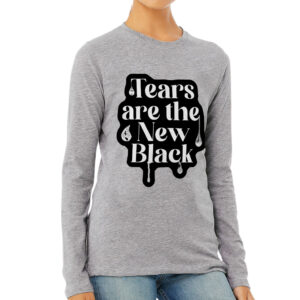 Cool Print Women's Long Sleeve T-Shirt - Cool Saying Long Sleeve Tee - Best Design T-Shirt