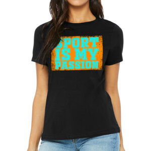 Sport Design Women's T-Shirt - Cool T-Shirt - Printed Relaxed Tee