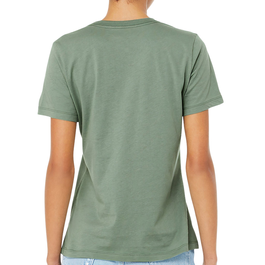 Beauty and Brains Women's T-Shirt - Floral T-Shirt - Illustration Relaxed Tee - Image 4