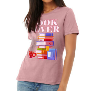 Book Lover Women's T-Shirt - Best Design T-Shirt - Cute Design Relaxed Tee