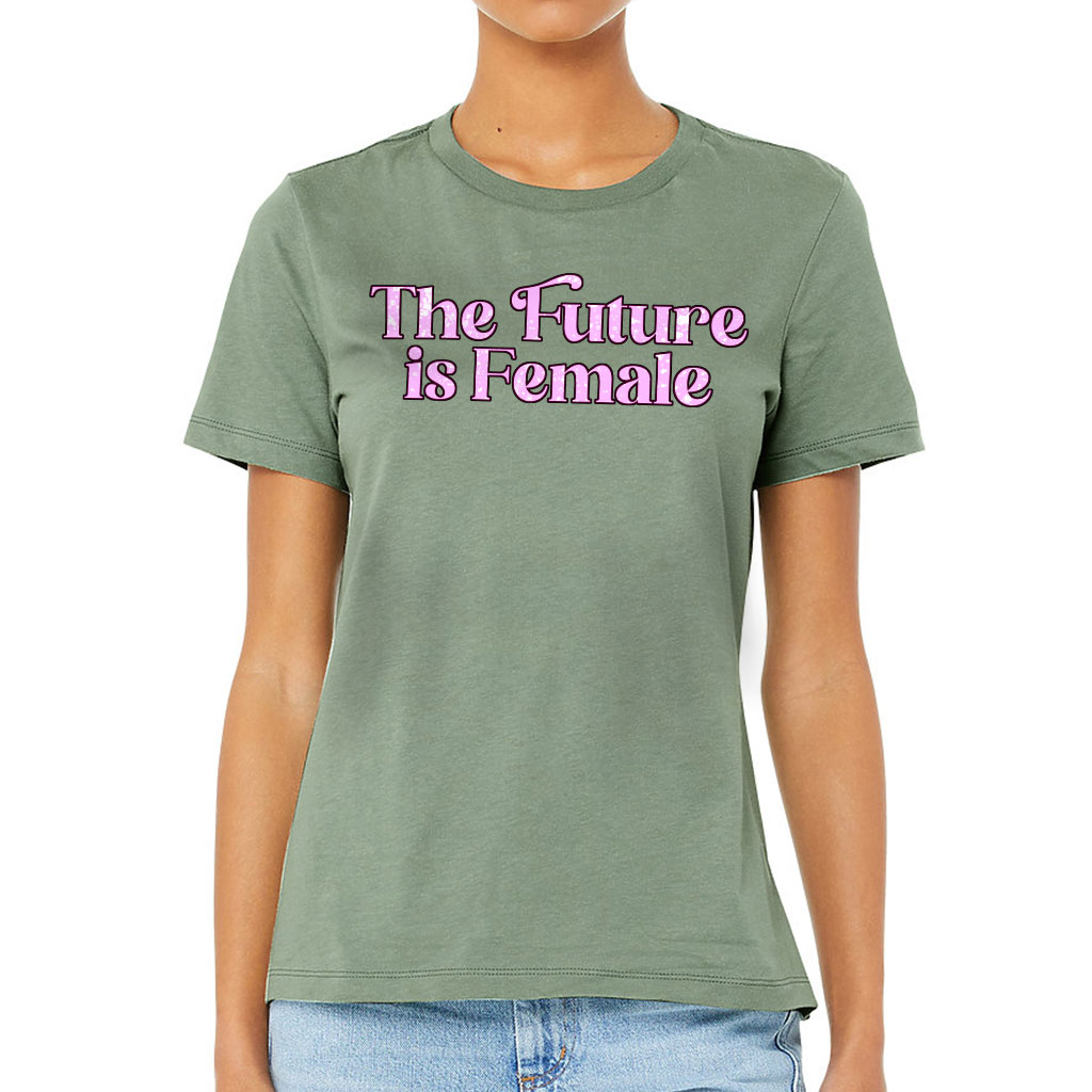 The Future is Female Women's T-Shirt - Feminist T-Shirt - Cool Relaxed Tee - Image 2