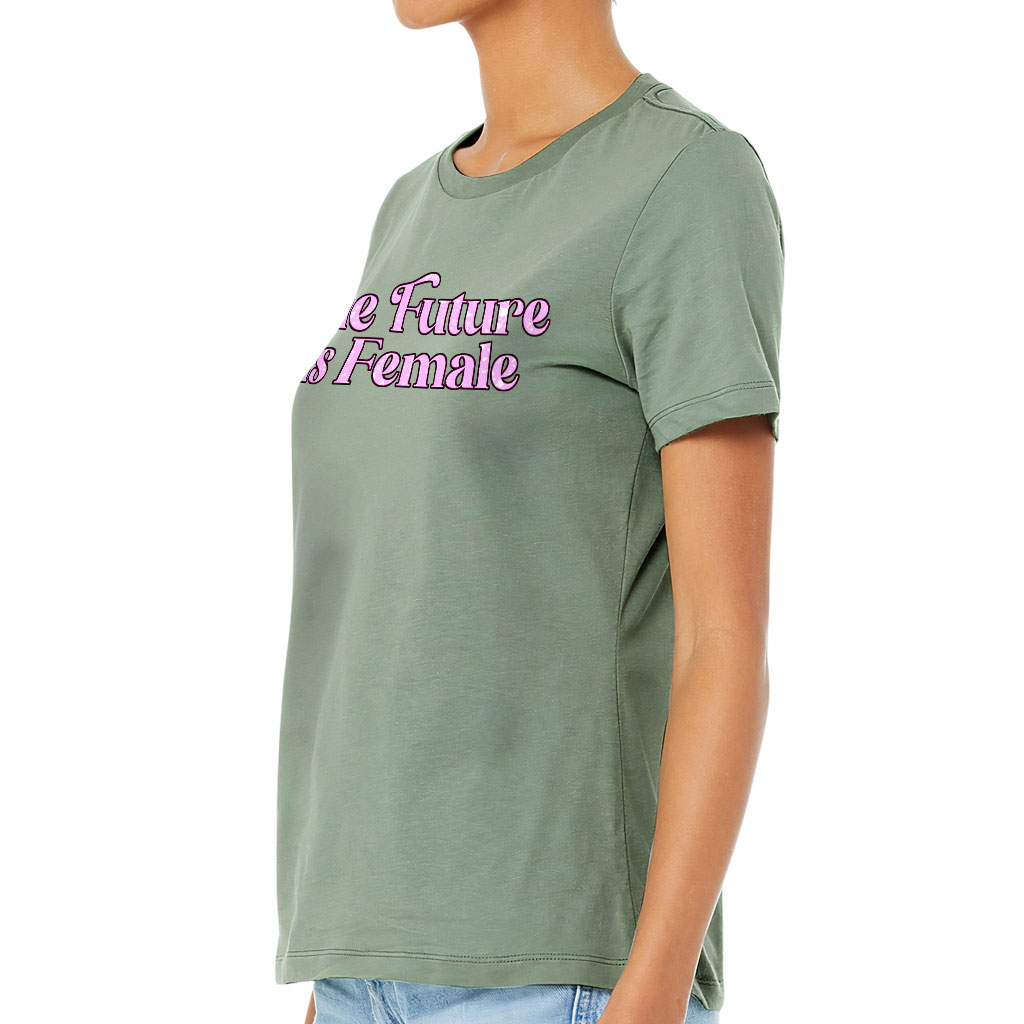 The Future is Female Women's T-Shirt - Feminist T-Shirt - Cool Relaxed Tee - Image 3