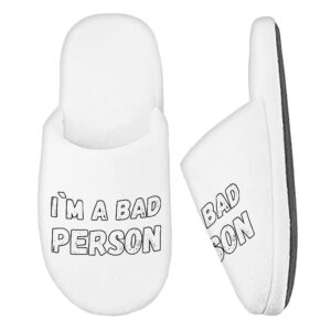 Sarcastic Memory Foam Slippers - Cool Slippers - Themed Slippers