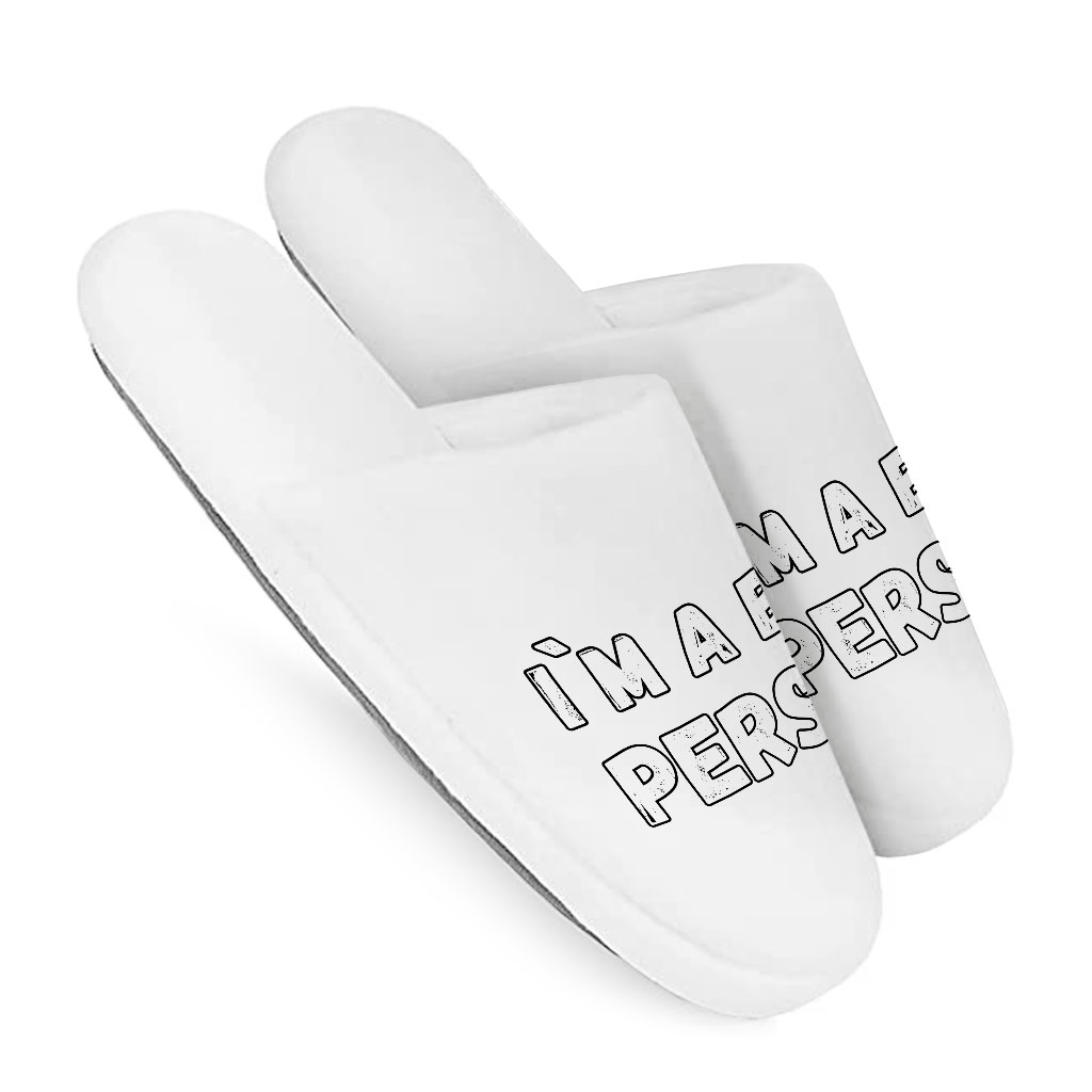 Sarcastic Memory Foam Slippers - Cool Slippers - Themed Slippers - Image 3