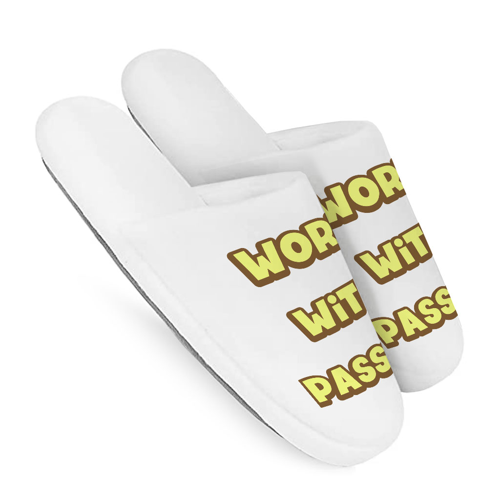 Motivational Memory Foam Slippers - Saying Slippers - Cute Slippers - Image 3