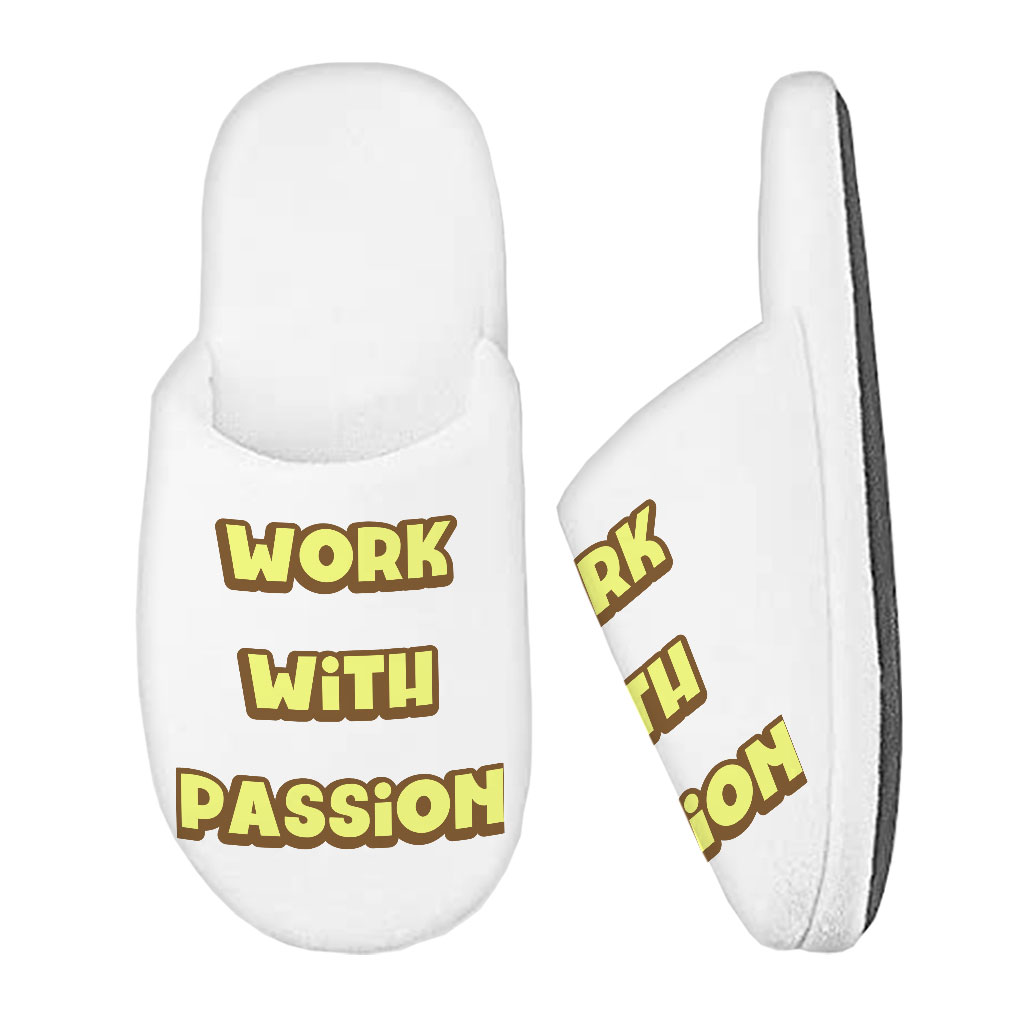 Motivational Memory Foam Slippers - Saying Slippers - Cute Slippers - Image 2
