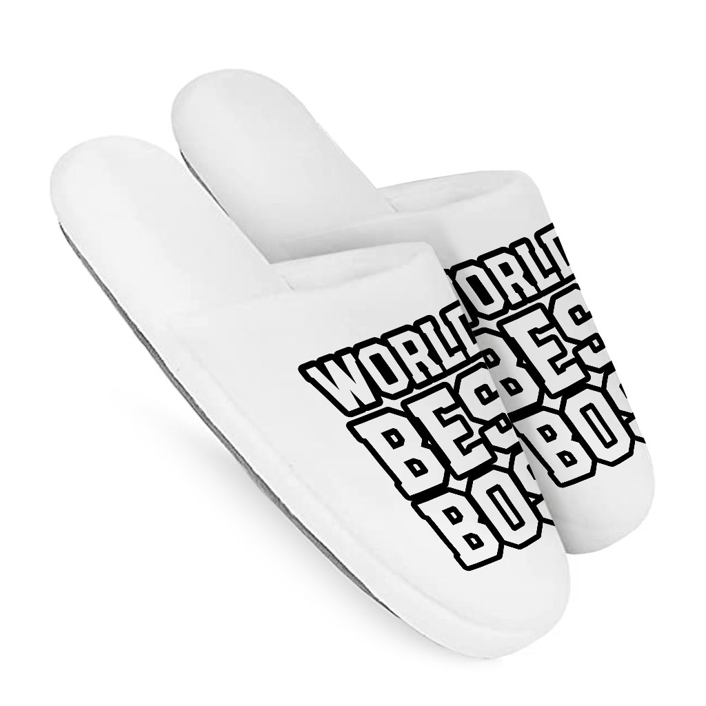 Boss Memory Foam Slippers - Gift Slippers - Cool Slippers - Image 3