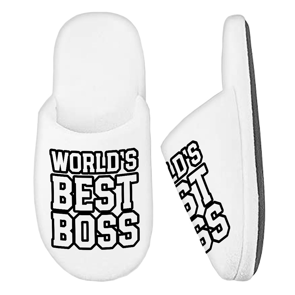 Boss Memory Foam Slippers - Gift Slippers - Cool Slippers