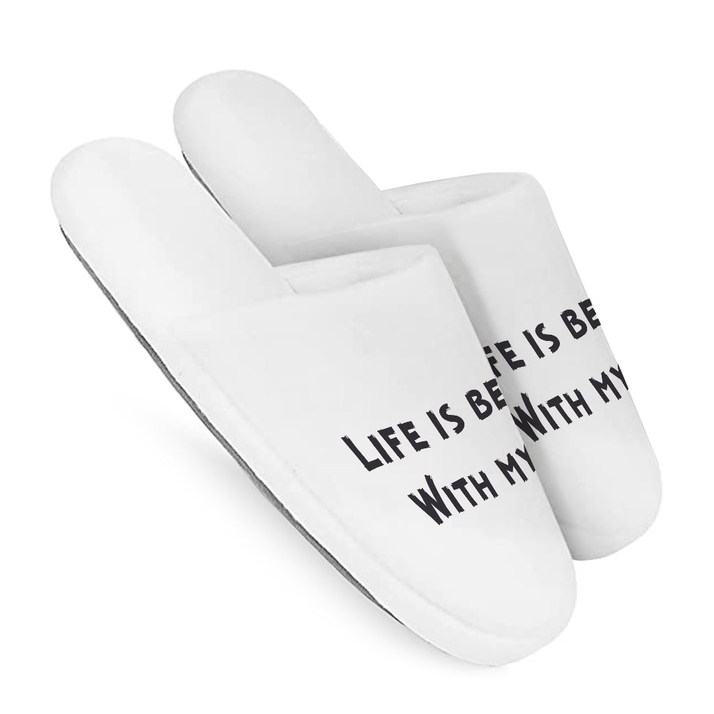 Cat Lover Memory Foam Slippers - Cat Themed Slippers - Cool Slippers - Image 3